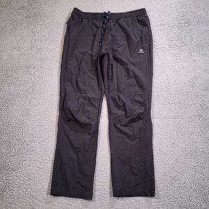 Haimont Pants Mens 36 Gray Outdoor Hiking Trail Camp Zip Pockets Cargo